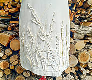 Šaty - Ľanové puzdrové šaty - 3D kvety (rôzne farby) - 13645324_