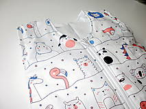 Detský textil - spací vak  s nôžkami 1, 5 TOG - 13647158_