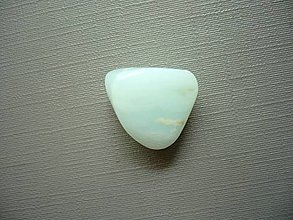 Minerály - Tromlovaný – modrý opál, 16 mm, č.5f - 13648469_