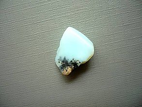 Minerály - Tromlovaný – modrý opál 16 mm, č.10f - 13648481_