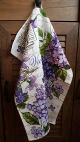Úžitkový textil - Utierka Violet - 13647924_