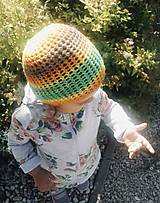Detské čiapky - Letná Véčková čiapka - Cutie - 13648905_