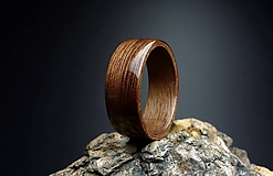 Prstene - Drevený prsteň - Americký Orech - 13649108_