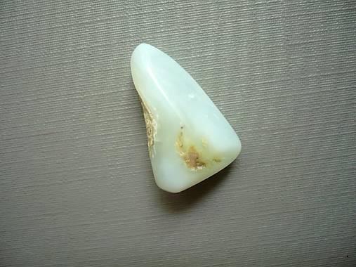 Minerály - Tromlovaný – modrý opál, 24 mm, č.12f - 13650444_