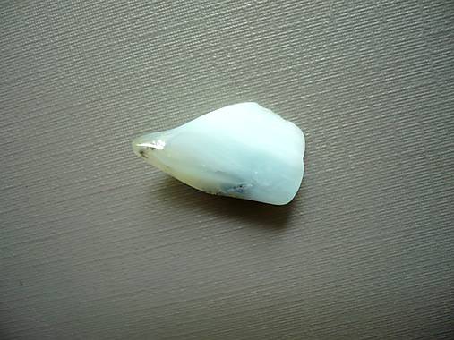 Minerály - Troml. – modrý opál 21 mm, č.21f - 13650478_