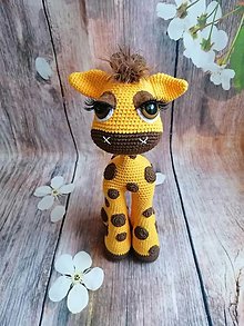 Hračky - Žirafa Albert  - 13655594_