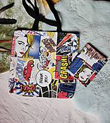 Nákupné tašky - Pop art v taške ... - 13655372_