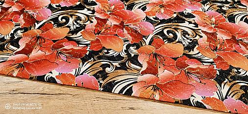 Textil - Kostýmovka -Žakarova s lurexovým vláknom - cena za 10 cm - 13655824_