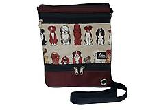 Iné tašky - Taška pre venčenie psov crossbody crossbody Dogs - 13653718_