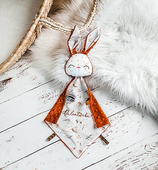 Hračky - Mojkáčik Boho style hrdzavý - 13654006_
