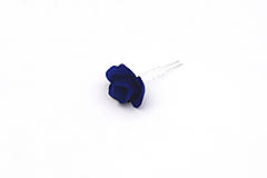 Ozdoby do vlasov - Vlásenka námornícka modrá ruža - 13655082_