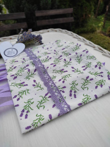 Úžitkový textil - Vrecúška na levanduľu - lavender - 13657635_