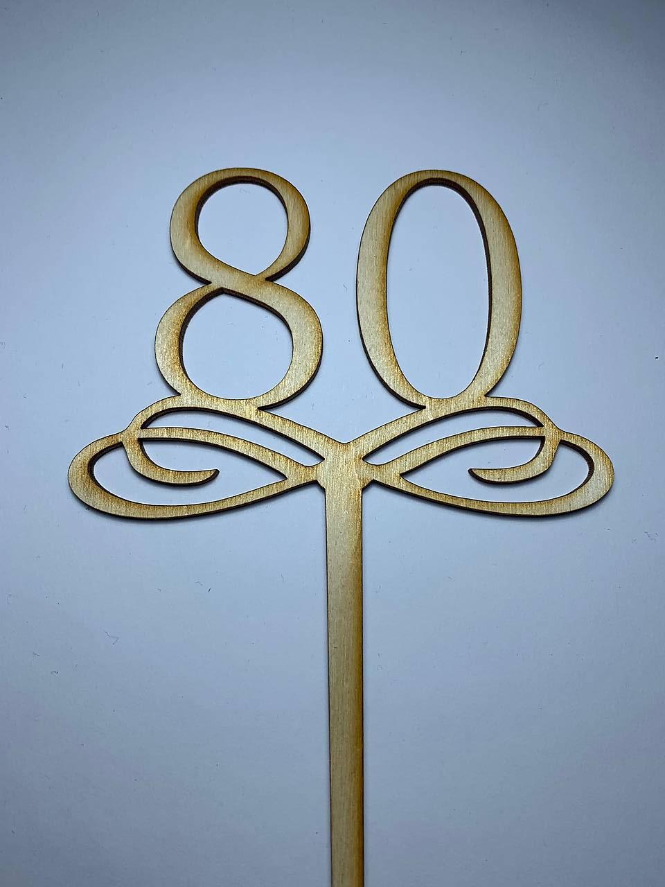 Drevený zápich 80