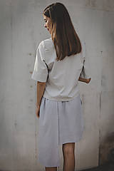 Topy, tričká, tielka - Tričko Camille SUMMER svetlo šedá - 13656392_