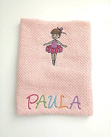 Úžitkový textil - Ružová Baletka - 13664523_