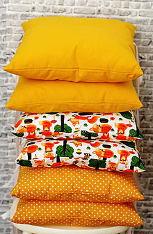 Detský textil - Mantinel na posteľ :) Líška / horčica - 13666788_