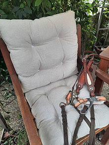 Úžitkový textil - Podsedáky na stoličky s opierkou - 13668267_