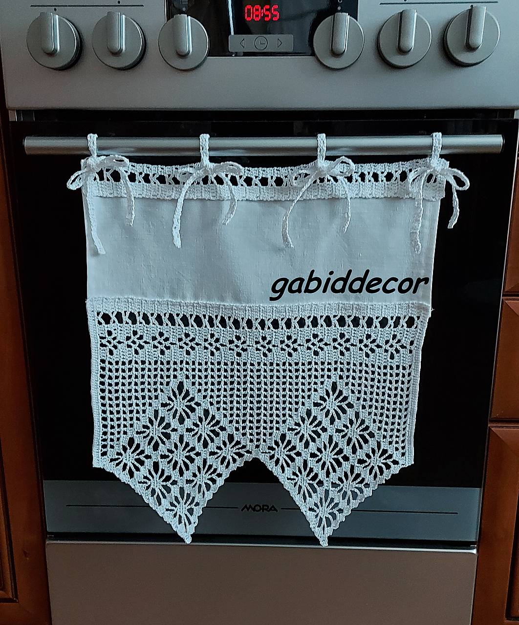 Háčkované záclonky