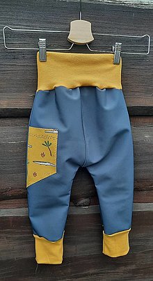 Detské oblečenie - Softshellové nohavice ,,KROKO,, - 13671432_