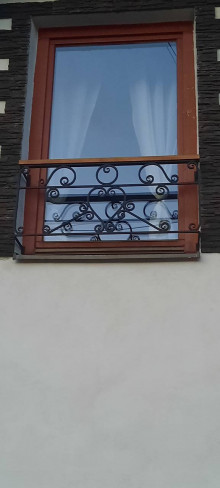 Dekorácie - Ozdobná zábrana na okno - 13675625_