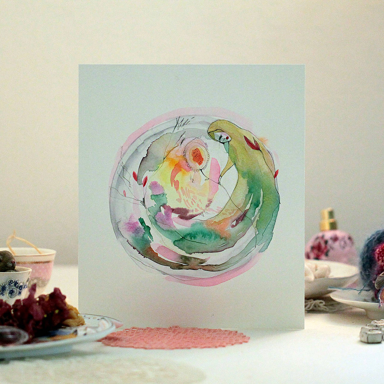 Vietor šepká/ originál obrázok