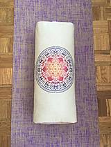 Úžitkový textil - Jóga Bolster "Mandala" - 13674019_