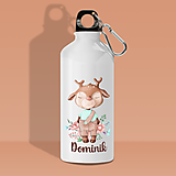  - SRNKA CHLAPEC fľaša s ľubovoľným menom pre deti - 13674677_