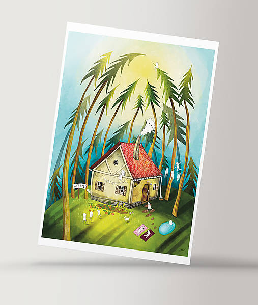 Grafika - Dom duchov. - 13676628_