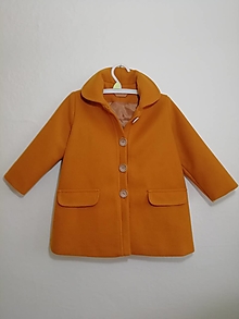 Detské oblečenie - Detský flaušový kabát - 13676965_