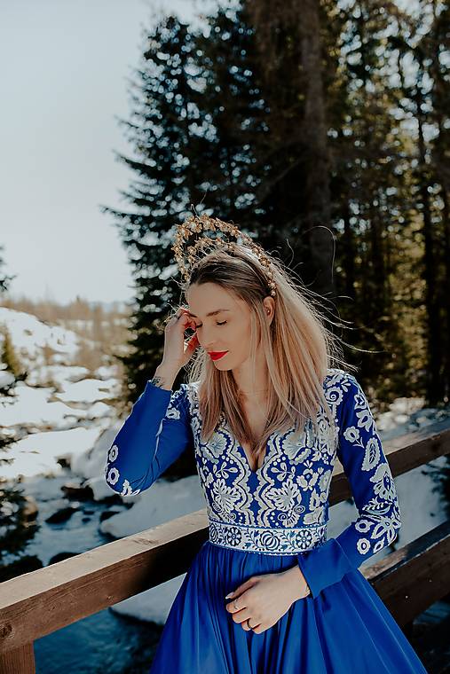 vyšívaný opasok Očovianka