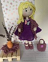 Háčkovaná bábika Violetta