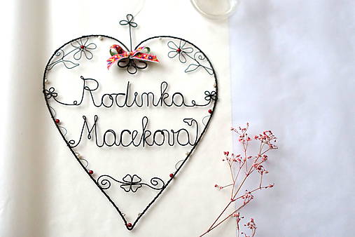 Tabuľky - rodinné srdiečko - 13676530_