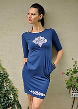 Šaty - Šaty Ľubieta Blue - 13683467_
