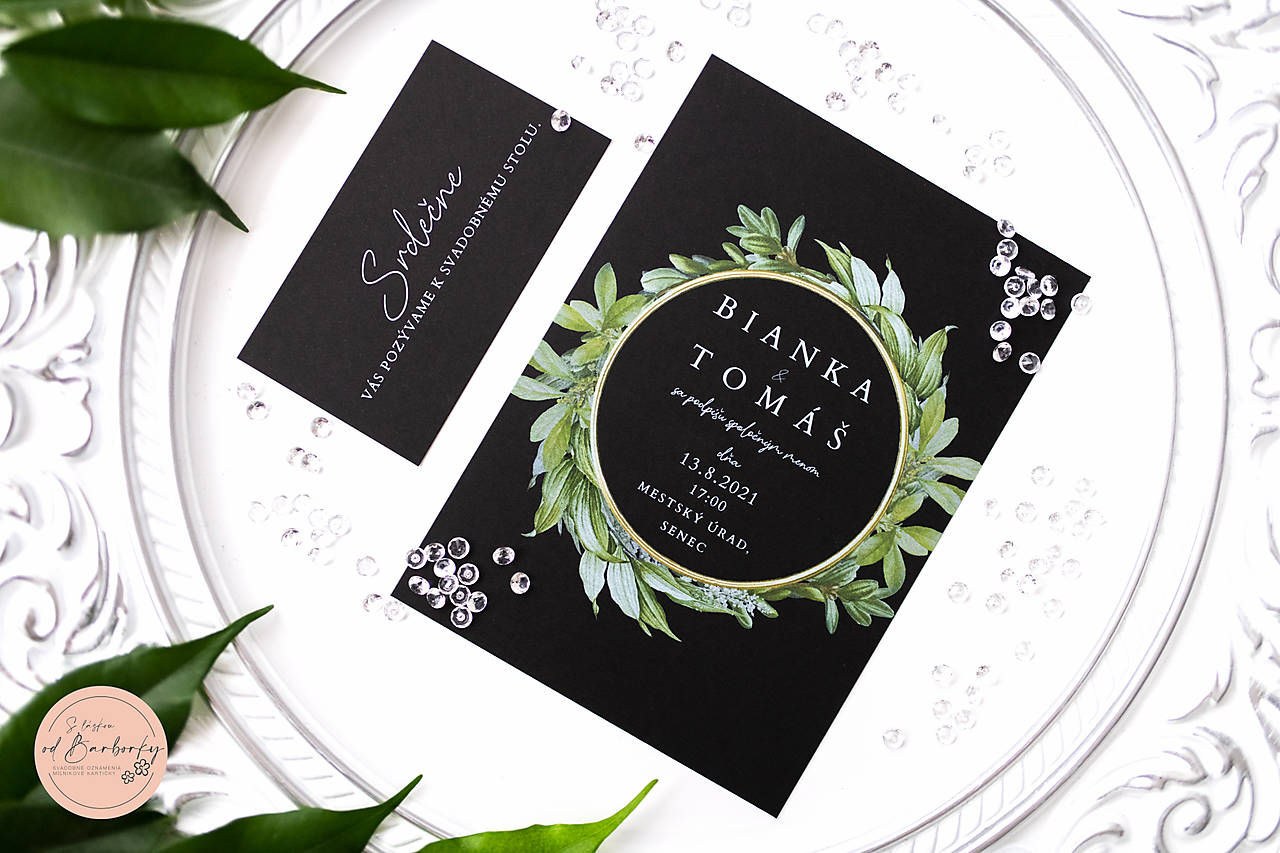 Svadobné oznámenie #25