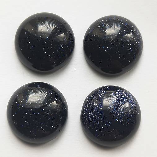 Minerál kabošon-1ks (15mm-modrý sandstone)