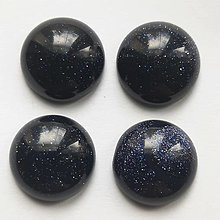 Minerály - Minerál kabošon-1ks (15mm-modrý sandstone) - 13687902_