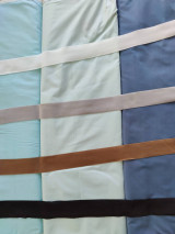 Textil - VLNIENKA výroba na mieru 100 % bavlna na návliečky 200 x 200 cm/ 200 x 220 cm / 200 x 240 cm / Aquamarin - 13686928_