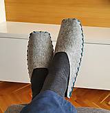 Ponožky, pančuchy, obuv - Papuče Baťačky typ U modrá 4684 - 13685729_
