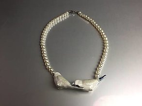 Sady šperkov - papúch (náhrdelník andulka) - 13687485_