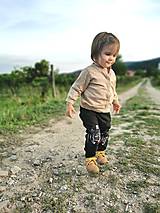 Detské oblečenie - Softshellky “horou hlbokou” - 13689148_