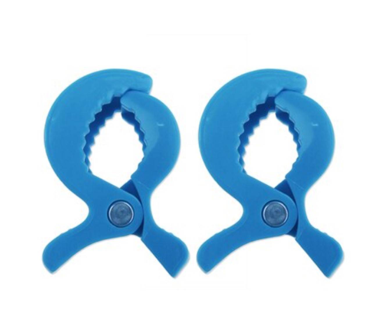 KL109 Plastový klip / zapínanie 8 cm  (Modrá)