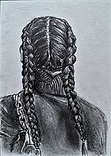 Kresby - Dutch braids - 13690418_