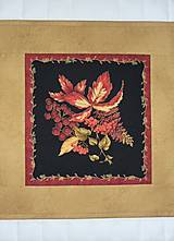Úžitkový textil - Obrus, štóla na stôl JESEŇ (rozmer 100 x 39 cm) - 13695721_