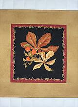 Úžitkový textil - Obrus, štóla na stôl JESEŇ (rozmer 100 x 39 cm) - 13695722_