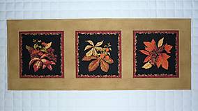 Úžitkový textil - Obrus, štóla na stôl JESEŇ (rozmer 100 x 39 cm) - 13695869_