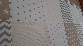 Úžitkový textil - Zástena za posteľ ... patchwork - 10465894_