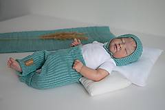 Detské oblečenie - Baby kamaše, veľ. 56-140, OEKO-TEX®, nefritové - 13697590_
