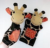 Hračky - Maňuška žirafa - 13698284_