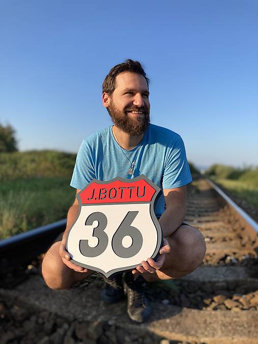 Tabuľky - Číslo na dom: Route 66 - 13703161_