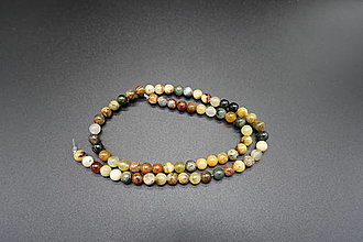 Minerály - Nefrit II 4-6-8-10 (66ks (6mm)) - 13701646_